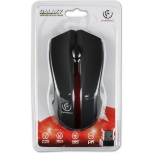 Rebeltec wireless mouse Galaxy black/red