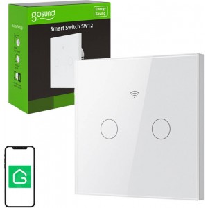 Gosund Smart Touch WiFi Light Switch Gosund SLS2 (Optional N, Dual)