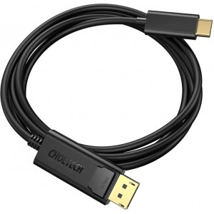 Choetech USB-C to Display Port cable Choetech XCP-1801BK, unidirectional, 4K, 1.8m (black)