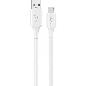 Dudao L2SM USB-A / micro USB 6A cable 1.2 m - white