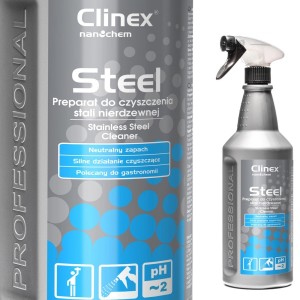 Clinex Liquid for cleaning furniture and stainless steel appliances CLINEX Gastro Steel 1L