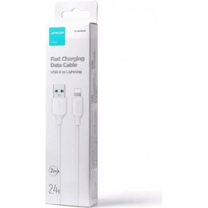 Joyroom charging / data cable USB - Lightning 2.4A 2m white (S-UL012A9)