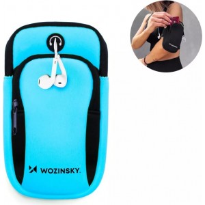 Wozinsky armband for running phone blue (WABBL1)