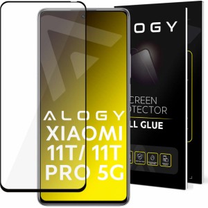 Alogy Szkło Alogy Full Glue case friendly do Xiaomi 11T 5G / 11T Pro 5G Czarne