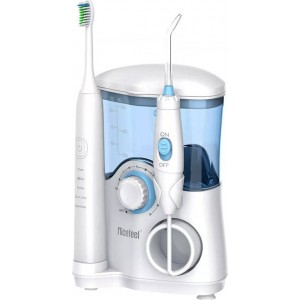 Nicefeel Deskopt water flosser + sonic toothbrush set FC163