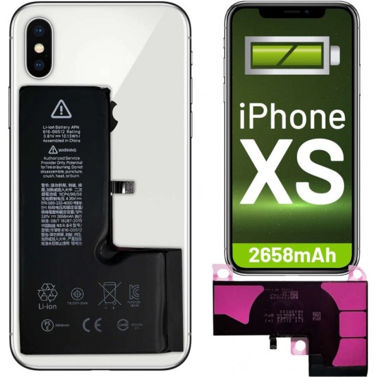 Producenttymczasowy Replacement phone battery for Apple iPhone XS 2658mAh A2097 A2100