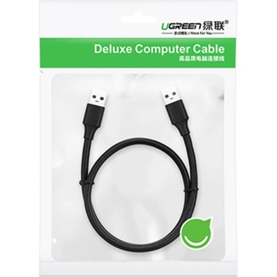 Ugreen USB cable - USB 2.0 480Mb/s 0.25m black (US102)