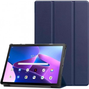 Alogy ETUI na tablet Lenovo Tab M10 FHD Plus 10.6 3 GEN 3RD 3gen 2023 TB-125FU / TB-128FU case book cover Granatowe