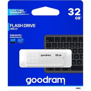 Goodram pendrive 32GB USB 2.0 UME2 white