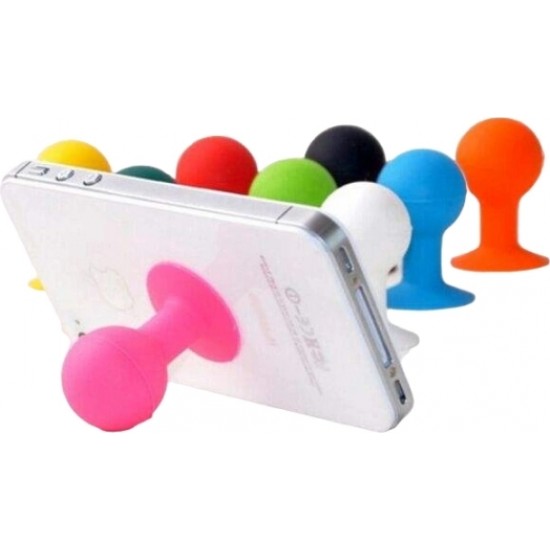 Hurtel Phone holder with a round head - white