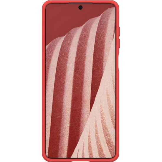 Nillkin Super Frosted Shield Pro durable case cover for Samsung Galaxy A73 red