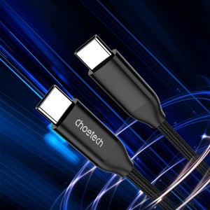 Choetech XCC-1036 USB-C - USB-C PD cable 240W 480Mb/s 2m - black