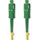 Qoltec Patchcord fiber optic SC/APC - SC/APC | Singlemode | 9/125 | G652D | Simplex | 2m