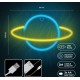 Neon LED Light SATURN yellow blue Bat + USB FLNE11 Forever Light