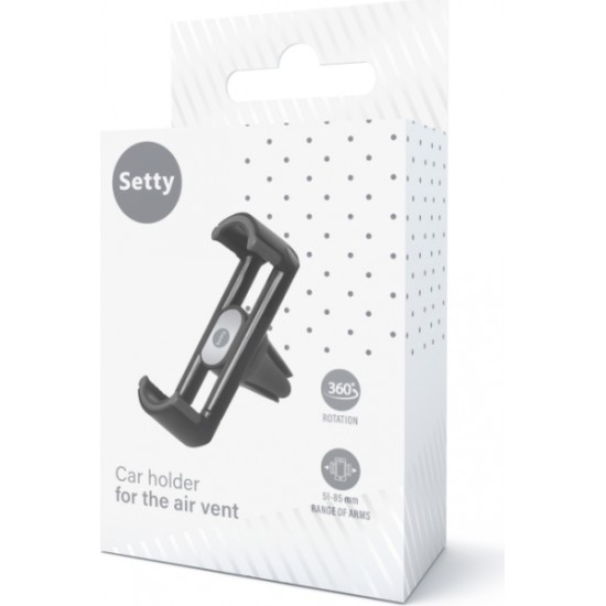 Setty car holder for air vent