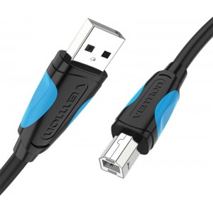 Vention Printer Cable USB 2.0 A to USB-B Vention VAS-A16-B200 2m Black