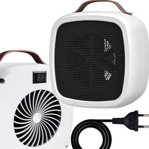 Alogy Electric heater Farelka fan heater mini 500W heater desk heater for Alogy white