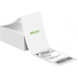 Nelko thermal label for PL70E label printer (white, 4*6 inches)