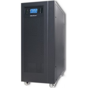 Qoltec Uninterruptible Power Supply UPS On-line | Pure Sine Wave | 10kVA | 8kW | LCD | USB