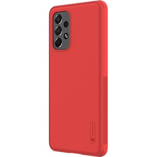 Nillkin Super Frosted Shield Pro durable case cover for Samsung Galaxy A73 red