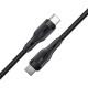 Acefast C8-03 USB-C / USB-C 60W 3A cable - black