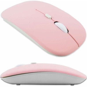 Alogy Mouse Bluetooth wireless computer mouse for laptop tablet Pink