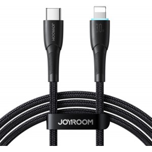 Joyroom Starry Series SA32-CL3 30W USB-C / Lightning cable 1m - black