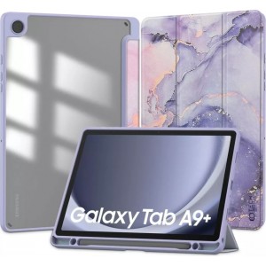 4Kom.pl Etui SC Pen Hybrid do Samsung Galaxy Tab A9  Plus 11.0 X210 / X215 / X216 Violet Marble