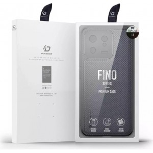 Dux Ducis Fino case for Xiaomi 13 cover with silicone frame gray