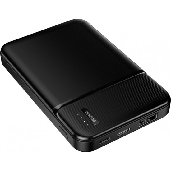 Telforceone Maxlife power bank MXPB-01 5000 mAh black