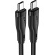 Acefast C8-03 USB-C / USB-C 60W 3A cable - black