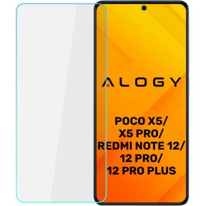 Alogy 9H Tempered Glass Alogy Screen Protector PRO for Xiaomi Poco X5/ Pro/ Redmi Note 12/ Pro/ Pro Plus 5G