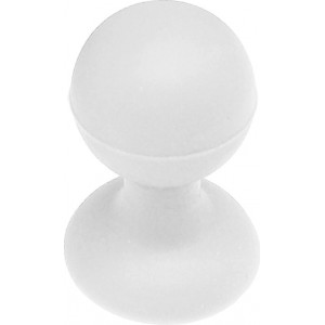 Hurtel Phone holder with a round head - white