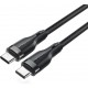 Acefast C8-03 USB-C / USB-C 60W 3A cable - black