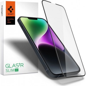 Spigen Glass FC Tempered Glass for iPhone 13 Pro Max / 14 Plus - Black