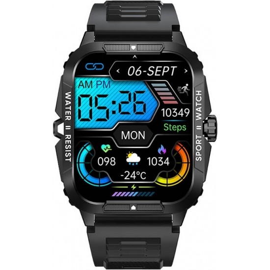 Colmi P76 smartwatch (black)