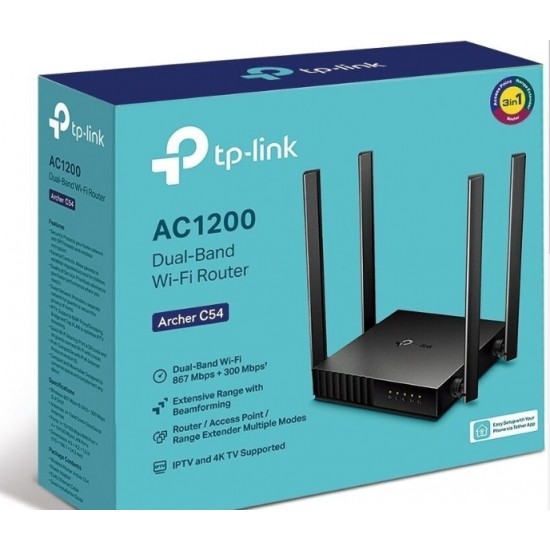 Tp-Link Archer C54 AC1200 Rūteris