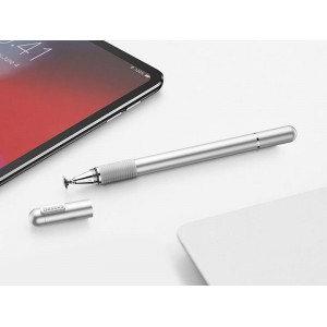 Baseus Screen stylus precision pen 2in1 Baseus Household Pen Silver