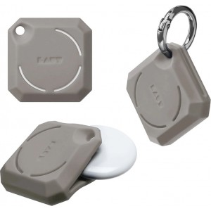 Laut Huex Gems - protective case for AirTag (gray)