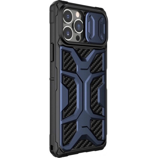 Nillkin Adventruer Case Case for iPhone 13 Pro Max Armored Cover with Camera Protector Blue