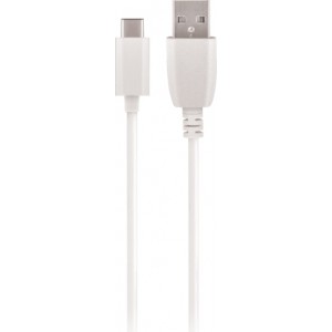 Maxlife MXTC-01 charger 1x USB 2.1A white + USB-C cable