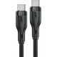 Acefast C8-03 USB-C / USB-C 60W 3A cable - black