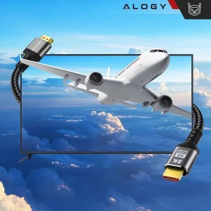 Alogy 8K 60Hz 48GBps 3m HDMI 2.1 Cable Black