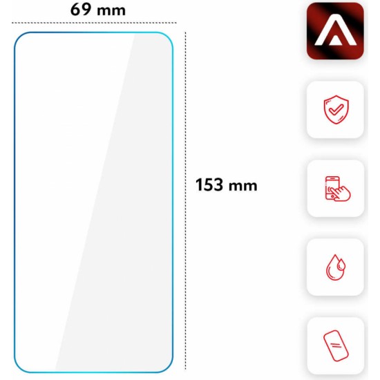 Alogy Flat tempered glass 9H Alogy Screen Protector PRO screen protector for Samsung Galaxy A54 5G