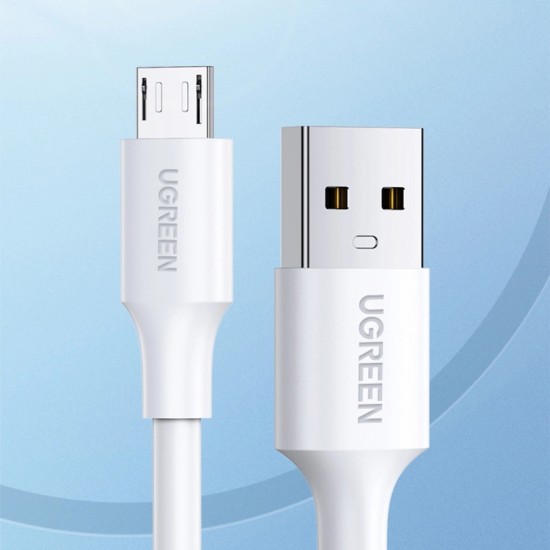 Ugreen US289 60140 micro USB / USB-A cable 0.5m - white