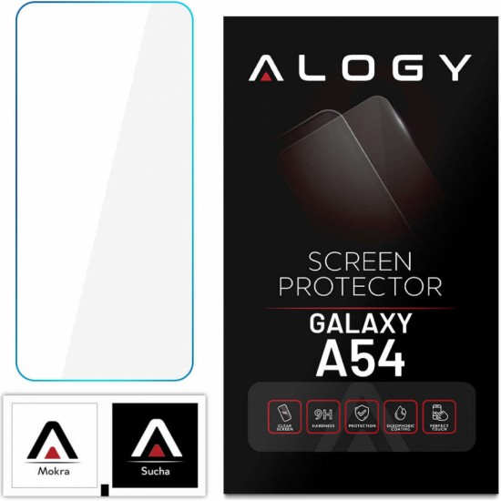 Alogy Flat tempered glass 9H Alogy Screen Protector PRO screen protector for Samsung Galaxy A54 5G