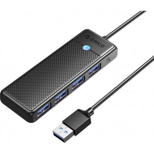 Orico Hub USB-A to 4xUSB-A 3.0 - black