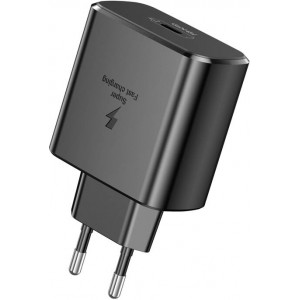 Foneng EU62 USB-C 45W mains charger + USB-C cable (black)