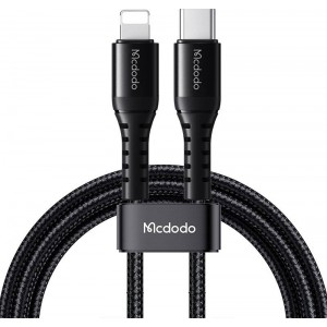 Mcdodo Cable USB-C to lightning Mcdodo CA-5630, 36W, 0.2m (black)