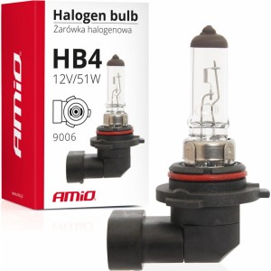 Amio Halogen Bulb HB4 9006 12V 51W